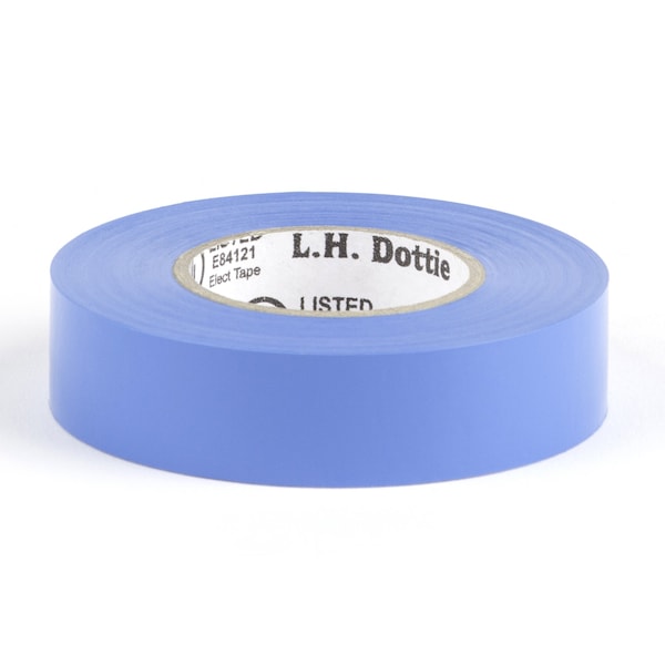 L.H. Dottie 3/4'' x 60' Blue Electrical Tape, 10PK